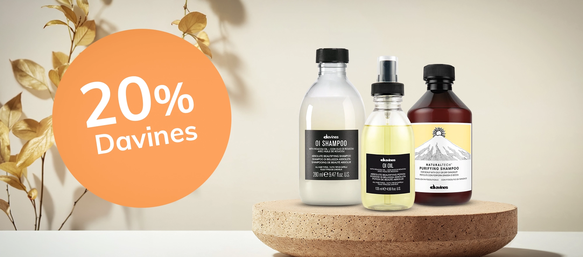 Davines 20%